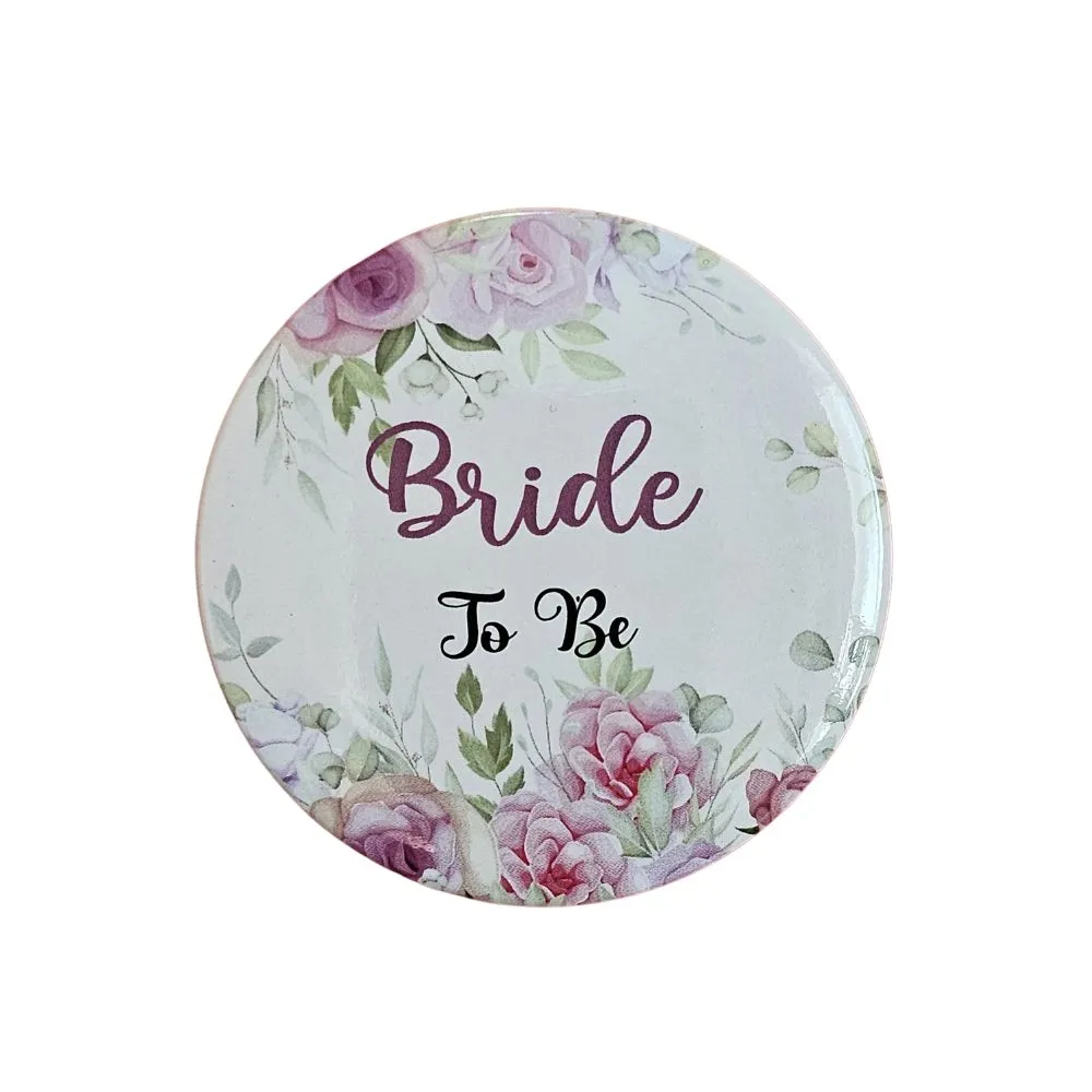 Wedding badges for Bride to Be